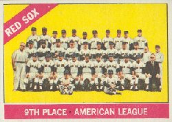 1966 Topps Baseball Cards      259     Boston Red Sox TC